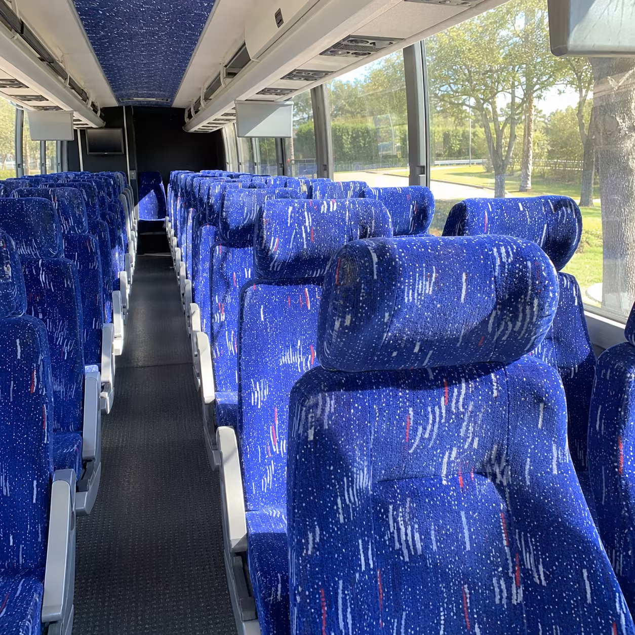 richmond sporting event transportation onboard seating