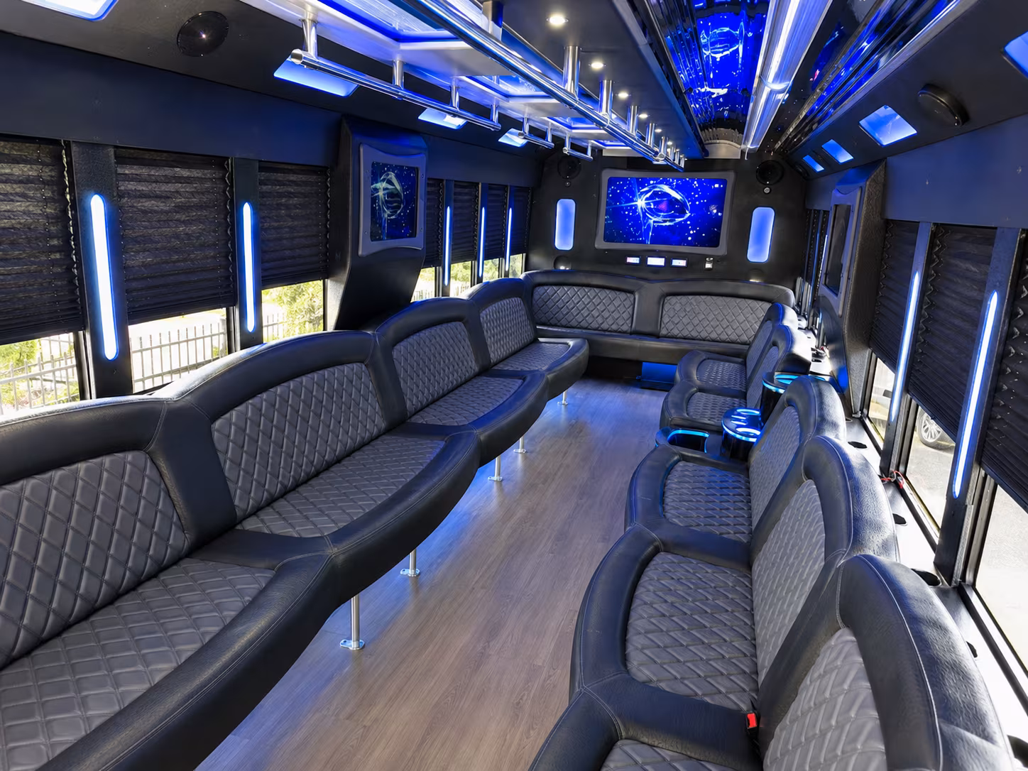 richmond wedding party bus rental